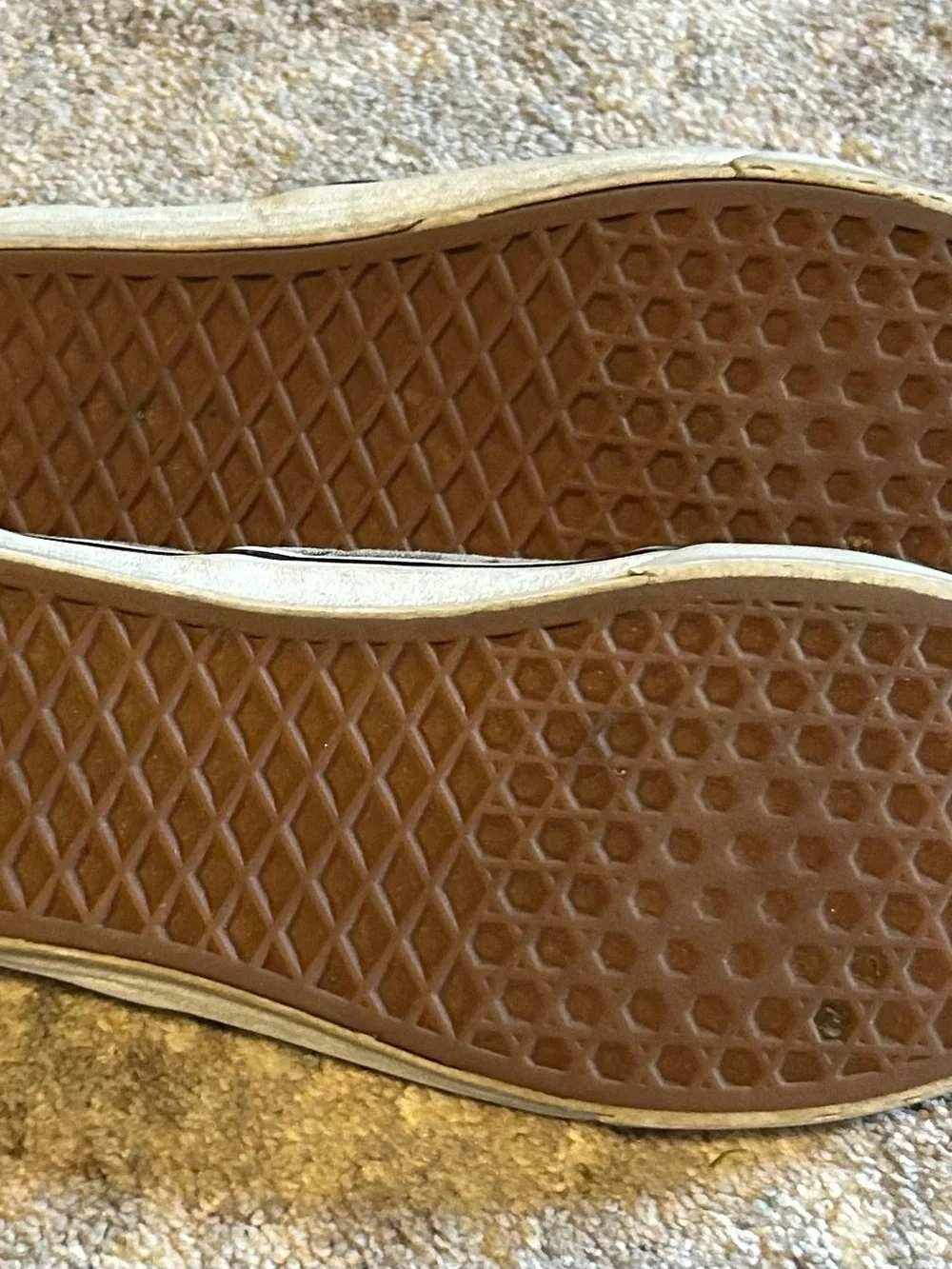 Vans Slip-On Sneakers in Camo Green/Brown